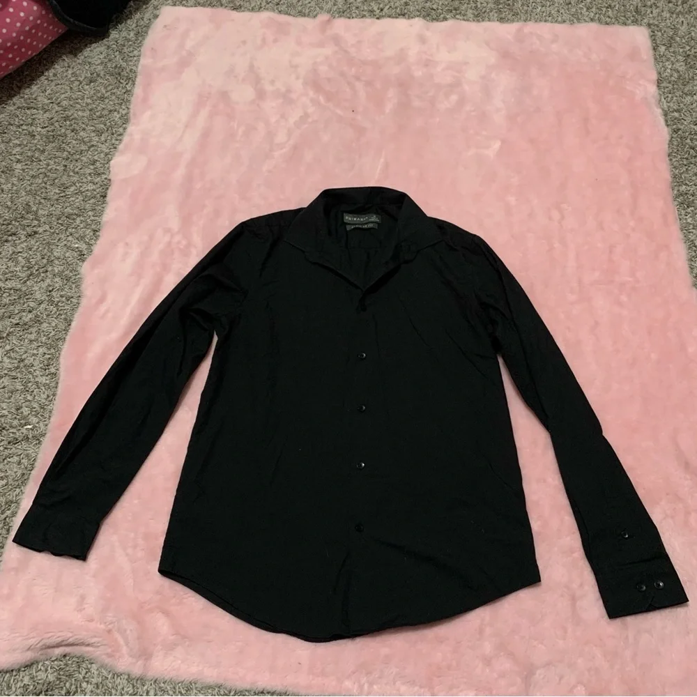 Black Button up shirt - Picture 2 of 2